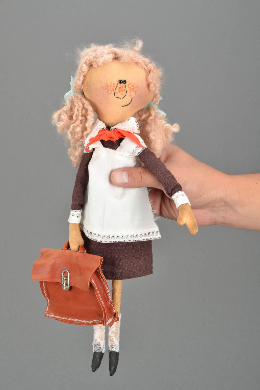 Handmade doll Pioneer photo 2