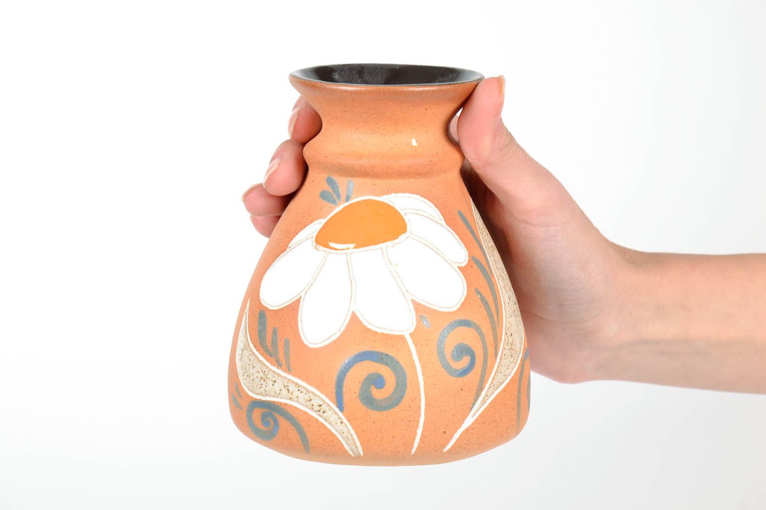Глиняная ваза фото 2