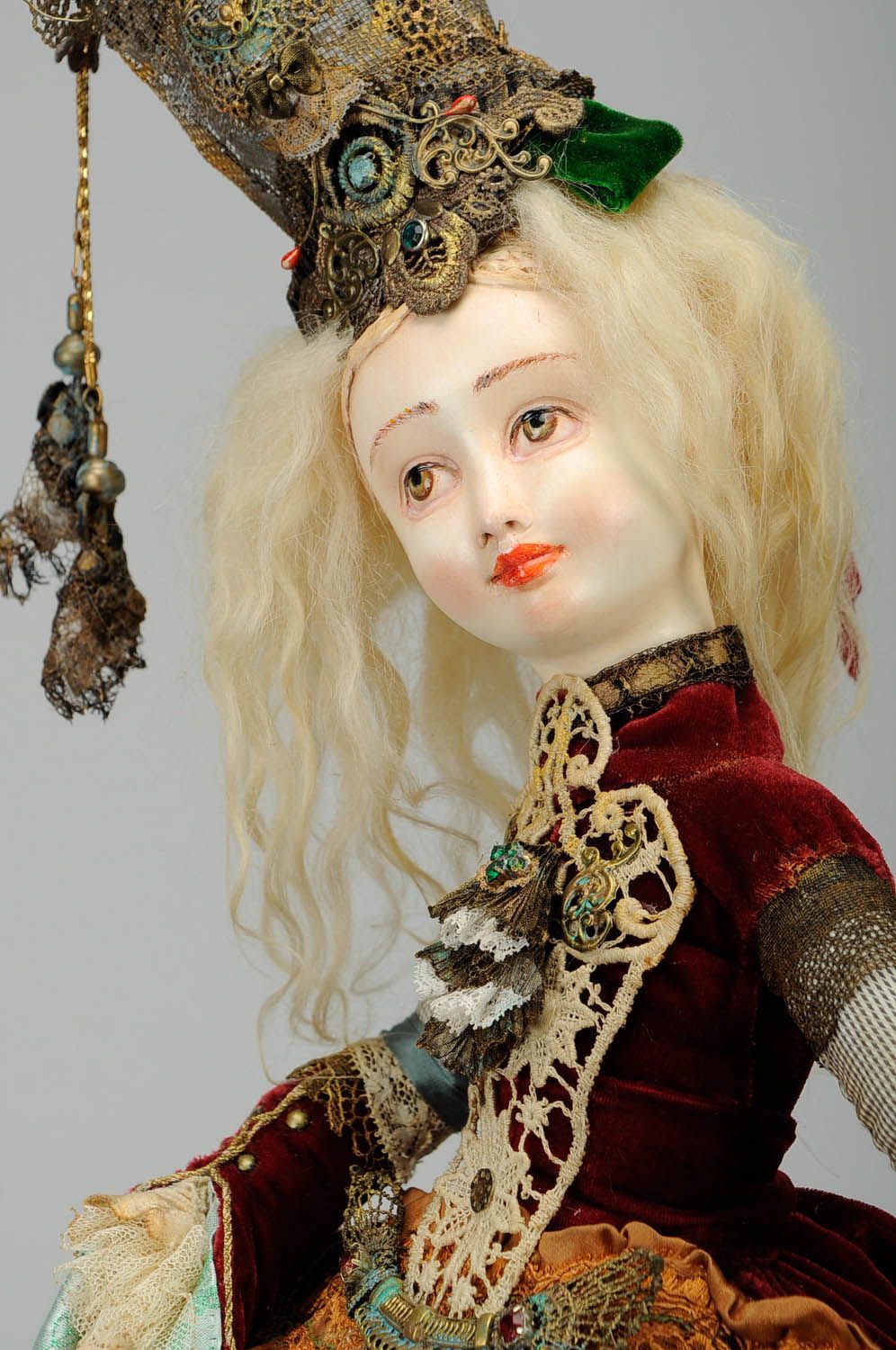 Авторская кукла Гобеленовая принцесса фото 3