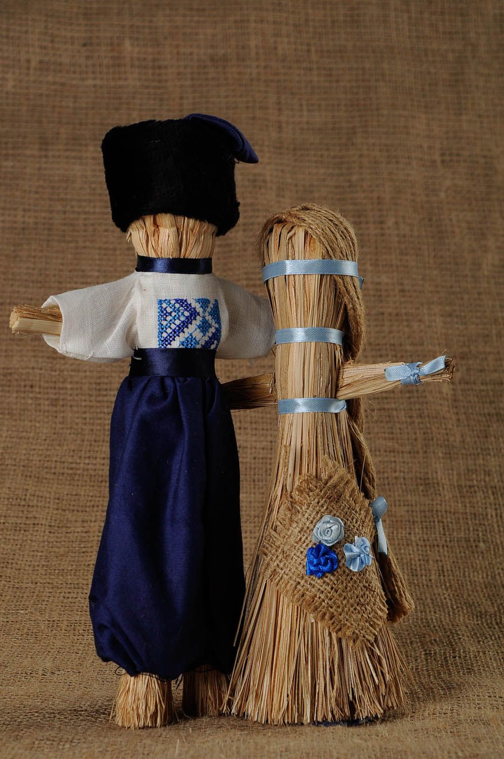 Casal de bonecas em estilo étnico foto 1