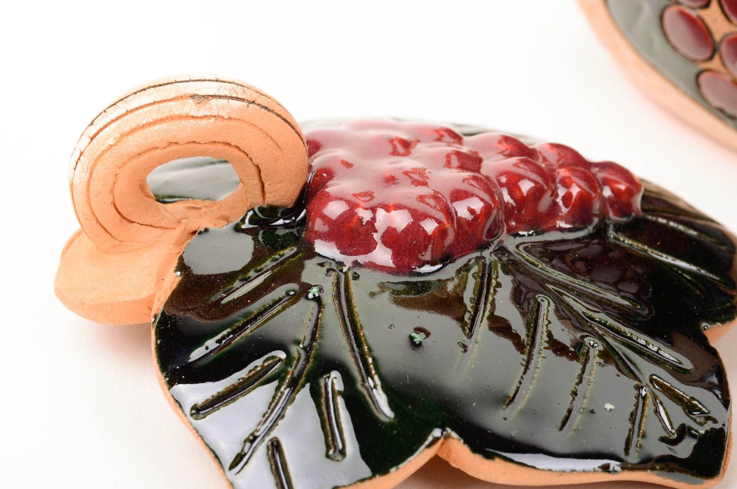 Керамическая посуда ручной работы глиняная посуда красивая посуда с росписью фото 5