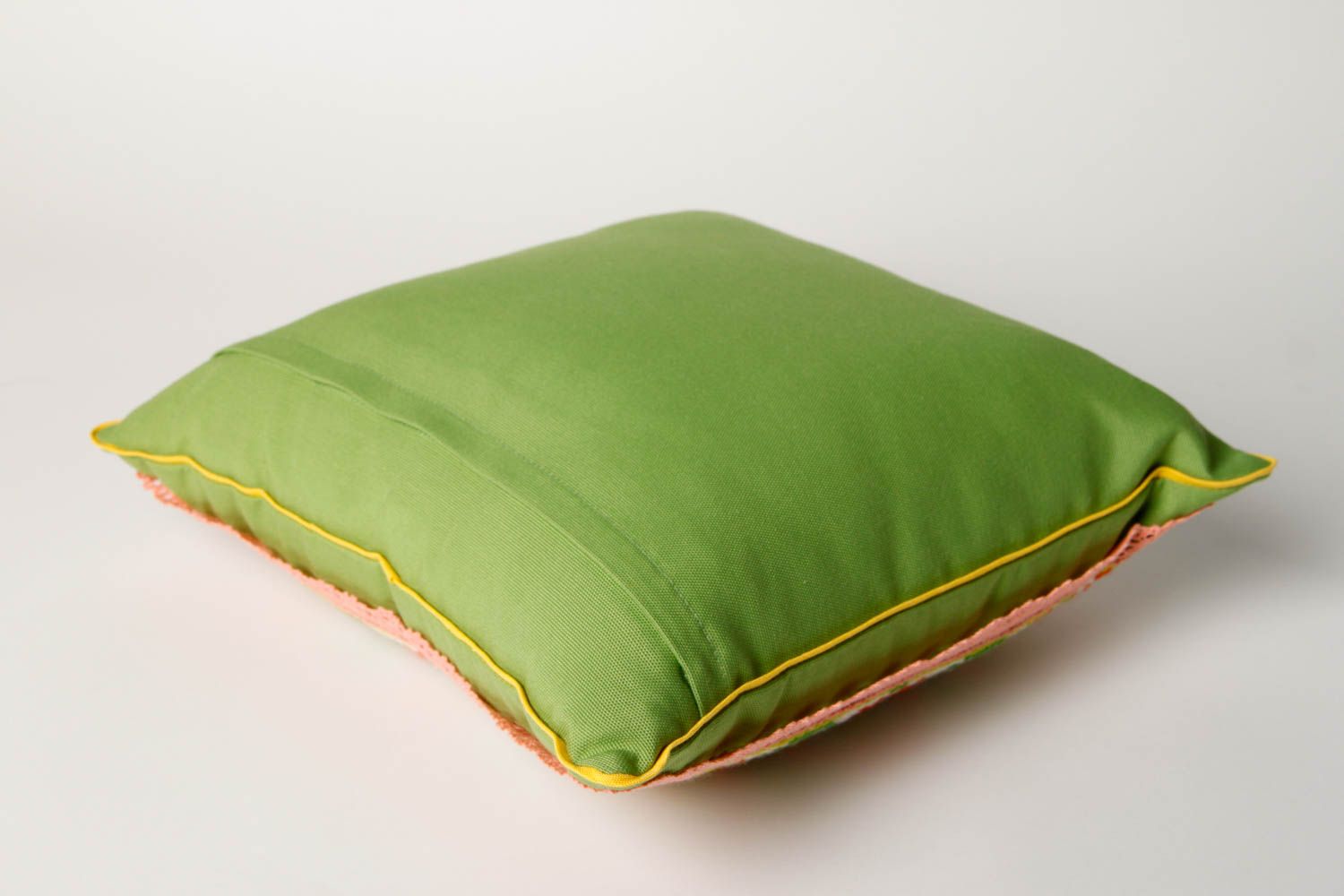 Unusual handmade throw pillow beautiful cushion design home goods small gifts photo 4