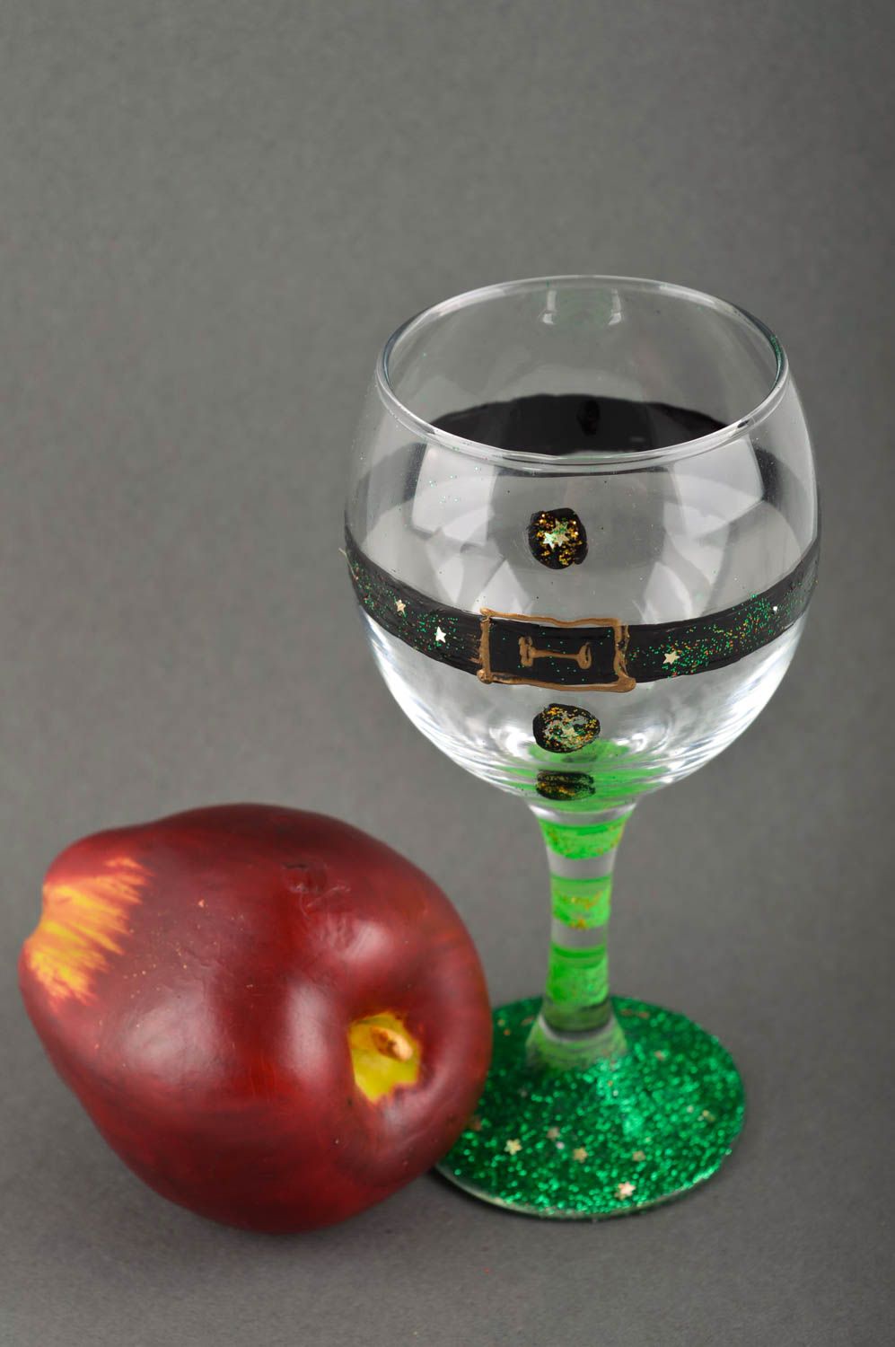 Copa de vino de vidrio hecha a mano original vaso de cristal utensilio de cocina foto 1