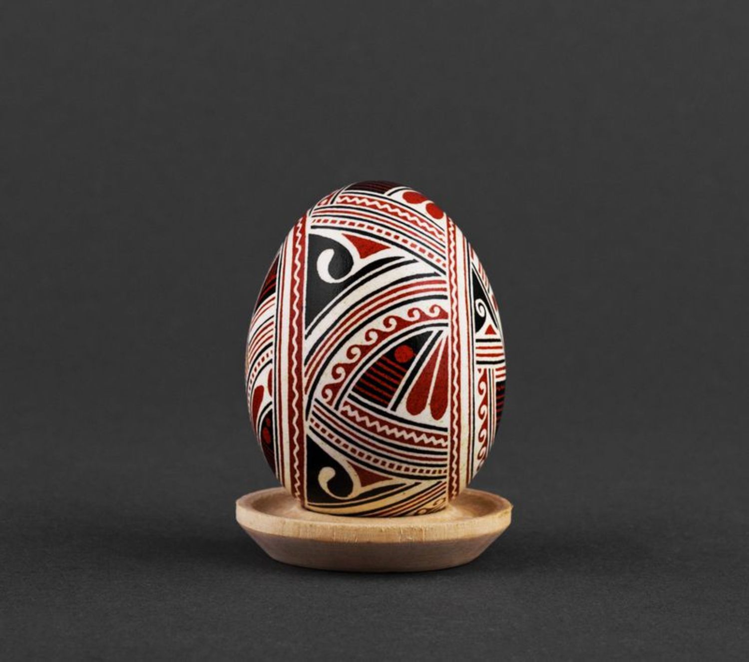 Easter egg painted in folk style photo 2