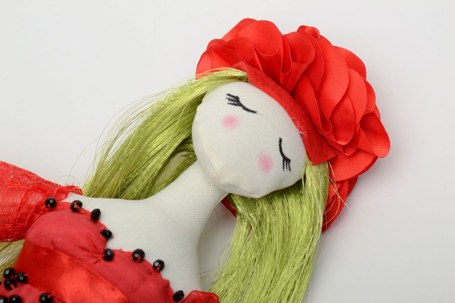 Handmade designer soft doll Poppy photo 3
