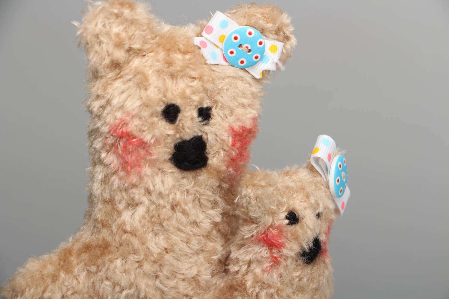 Handmade plush toy Bears photo 2