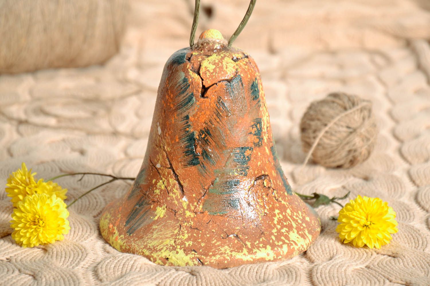 Ceramic bell Autumn photo 1