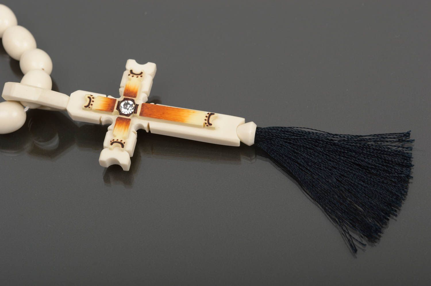 Handmade religious jewelry rosary beads prayer rope spiritual gifts mens gifts photo 2