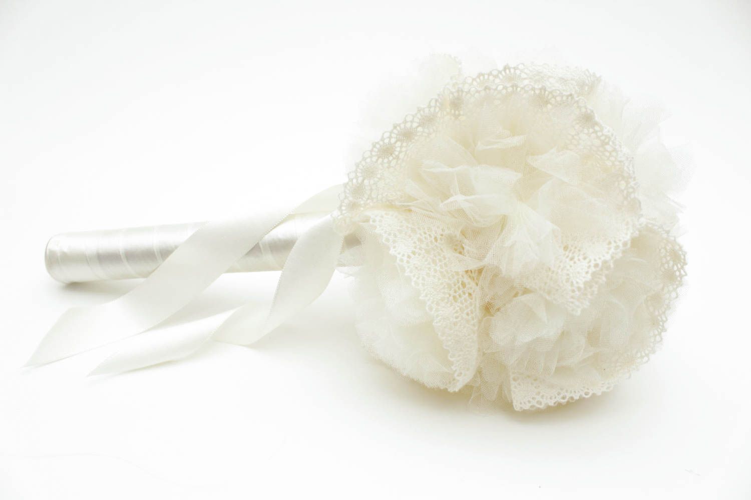 Schöne Dekoration handmade Hochzeit Blumenstrauß weiße Blume zur Hochzeit foto 2
