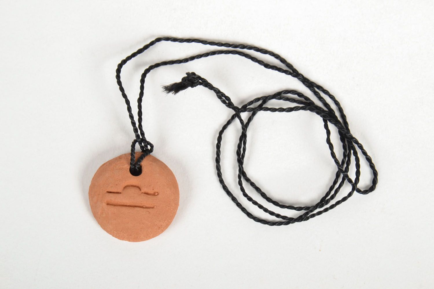 Clay Zodiac pendant for Libra photo 3
