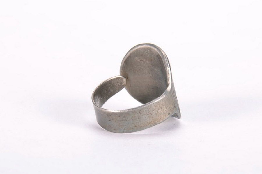 Ring made using hot enamel technique photo 3