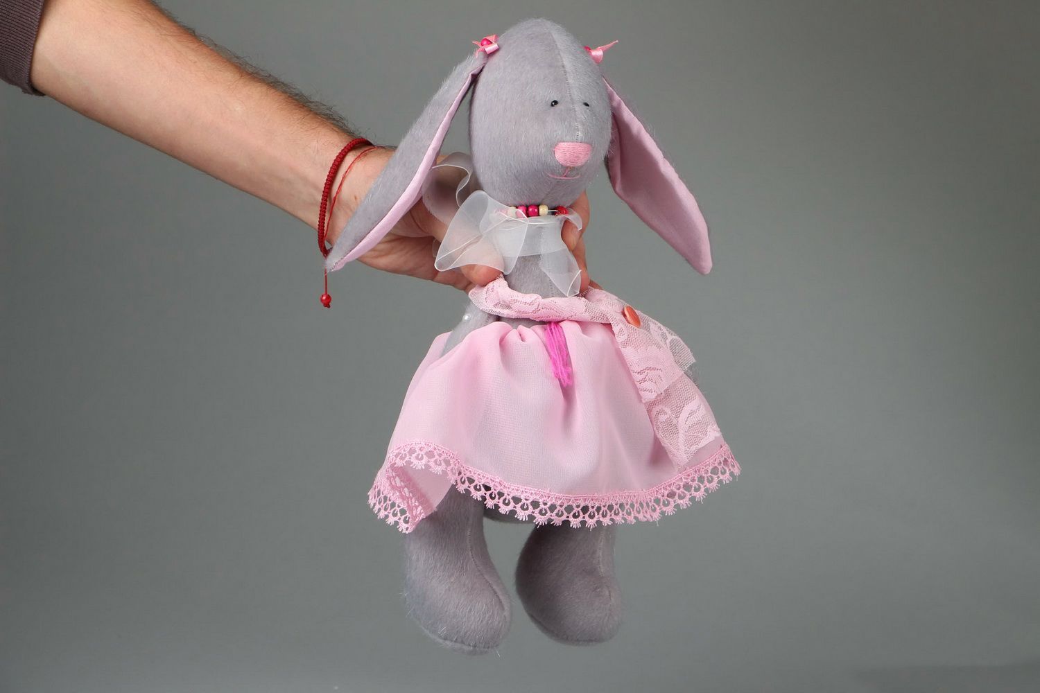 Soft toy Rabbit in a Skirt photo 4