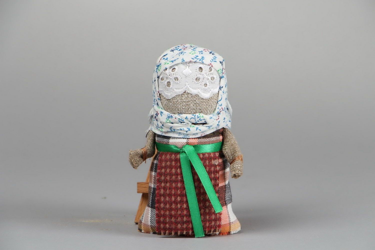 Этническая кукла мотанка Зерновушка фото 1