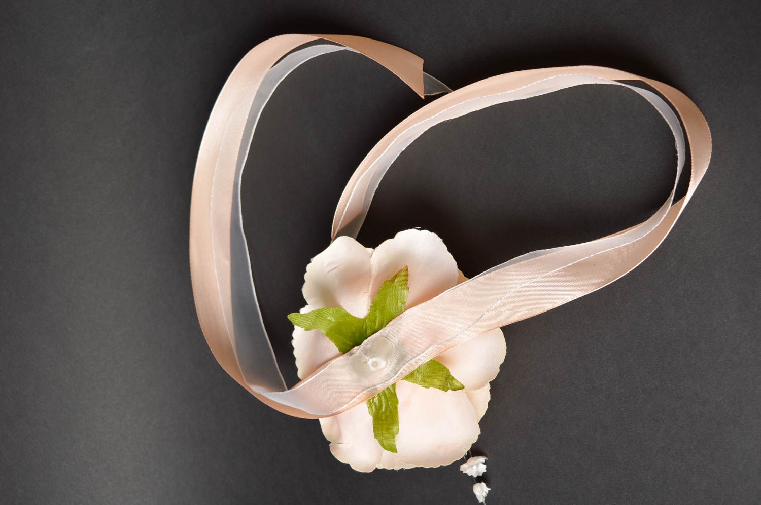 Handmade Armband für Trauzeugin Blumen Armband elegant Hochzeit Schmuck  foto 3