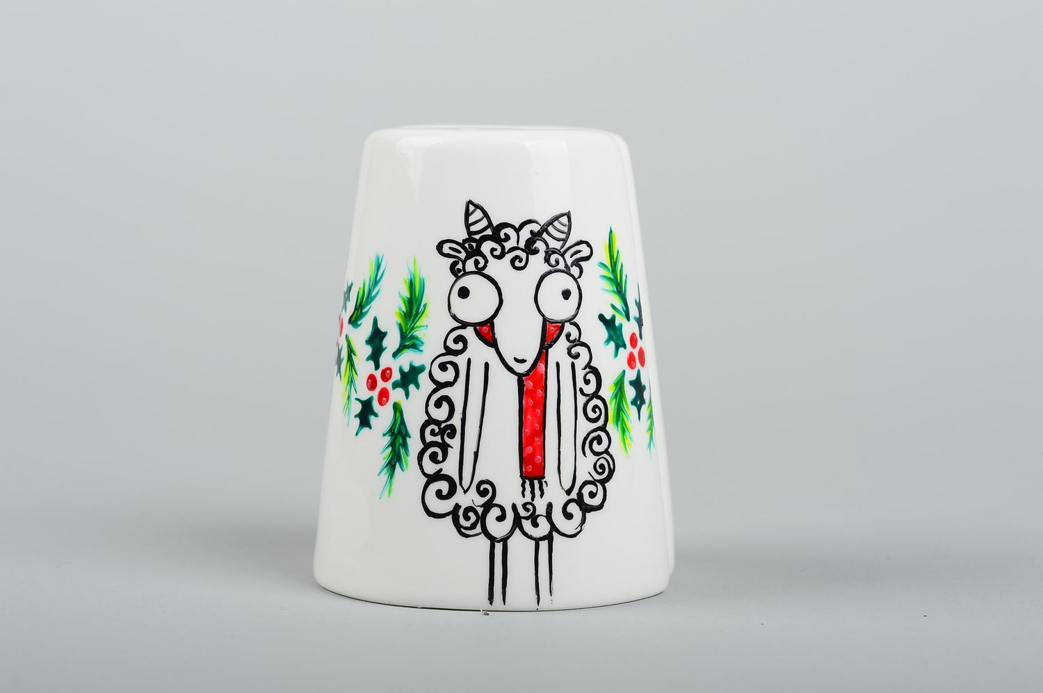 Kreative Salz und Pfefferstreuer handmade Keramik Geschirr originelles Geschenk  foto 3