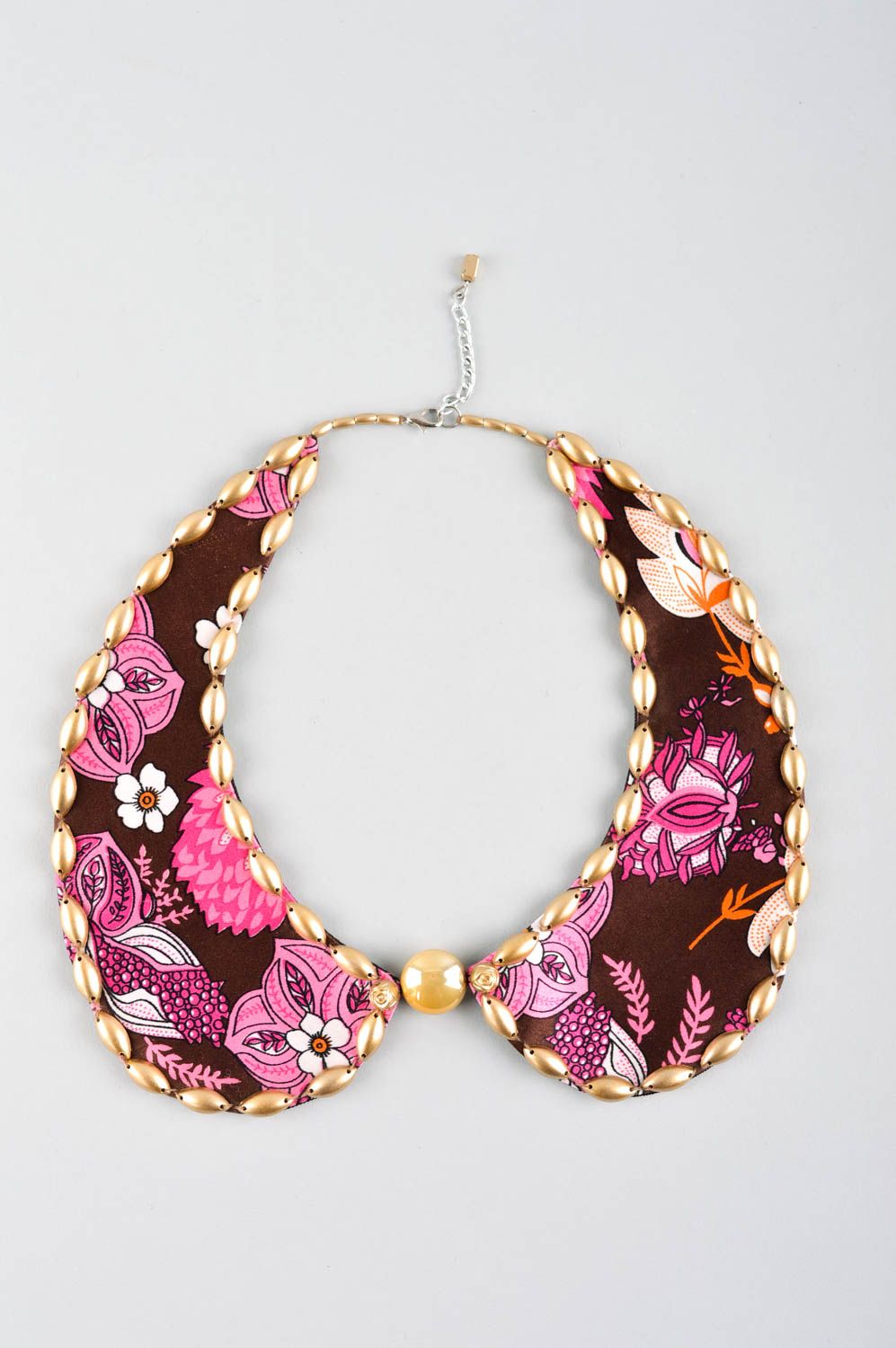 Cuello bordado con abalorios hecho a mano collar de moda accesorio para mujer  foto 2