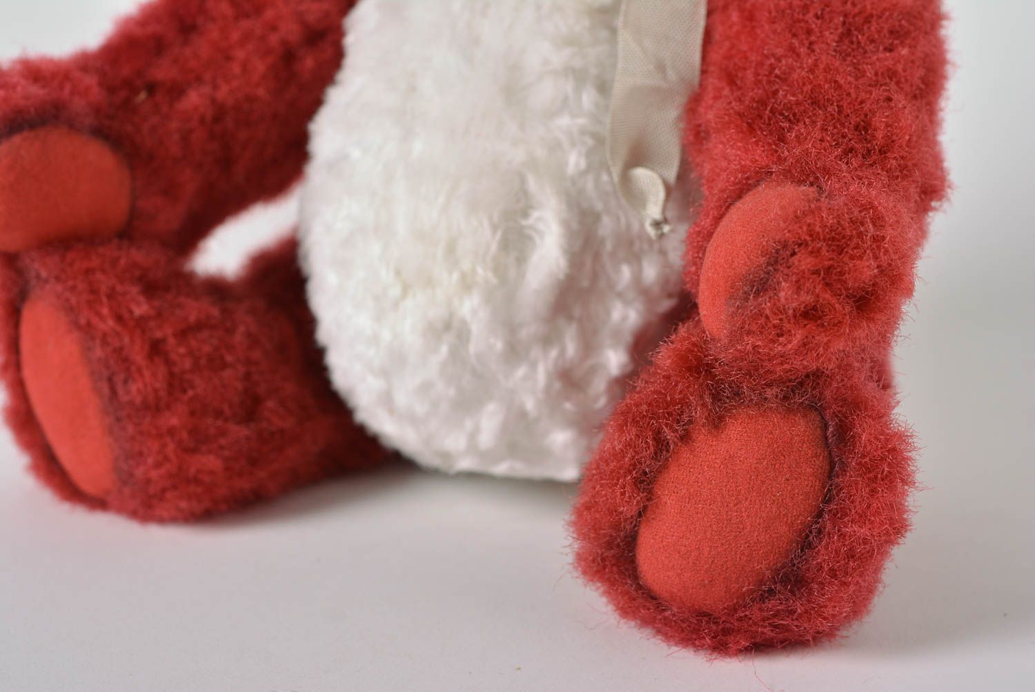 Oso de peluche hecho a mano juguete de tela regalo original para niña Panda  foto 5
