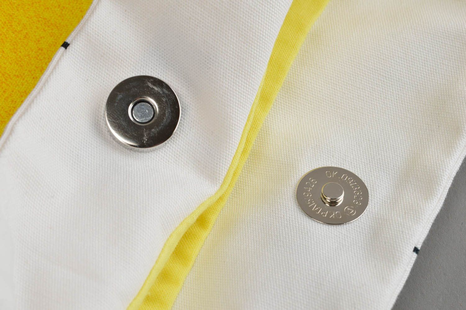 Sac à main en tissu de daim artificiel et coton fait main accessoire pour femme photo 5