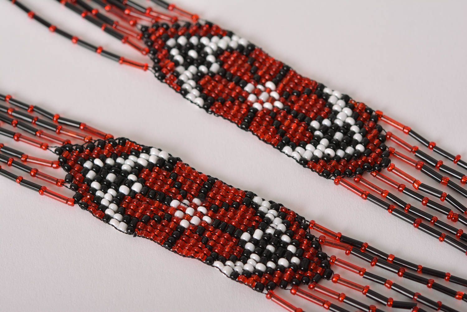 Collar de abalorios hecho a mano étnico bisutería de moda accesorio para mujer foto 4