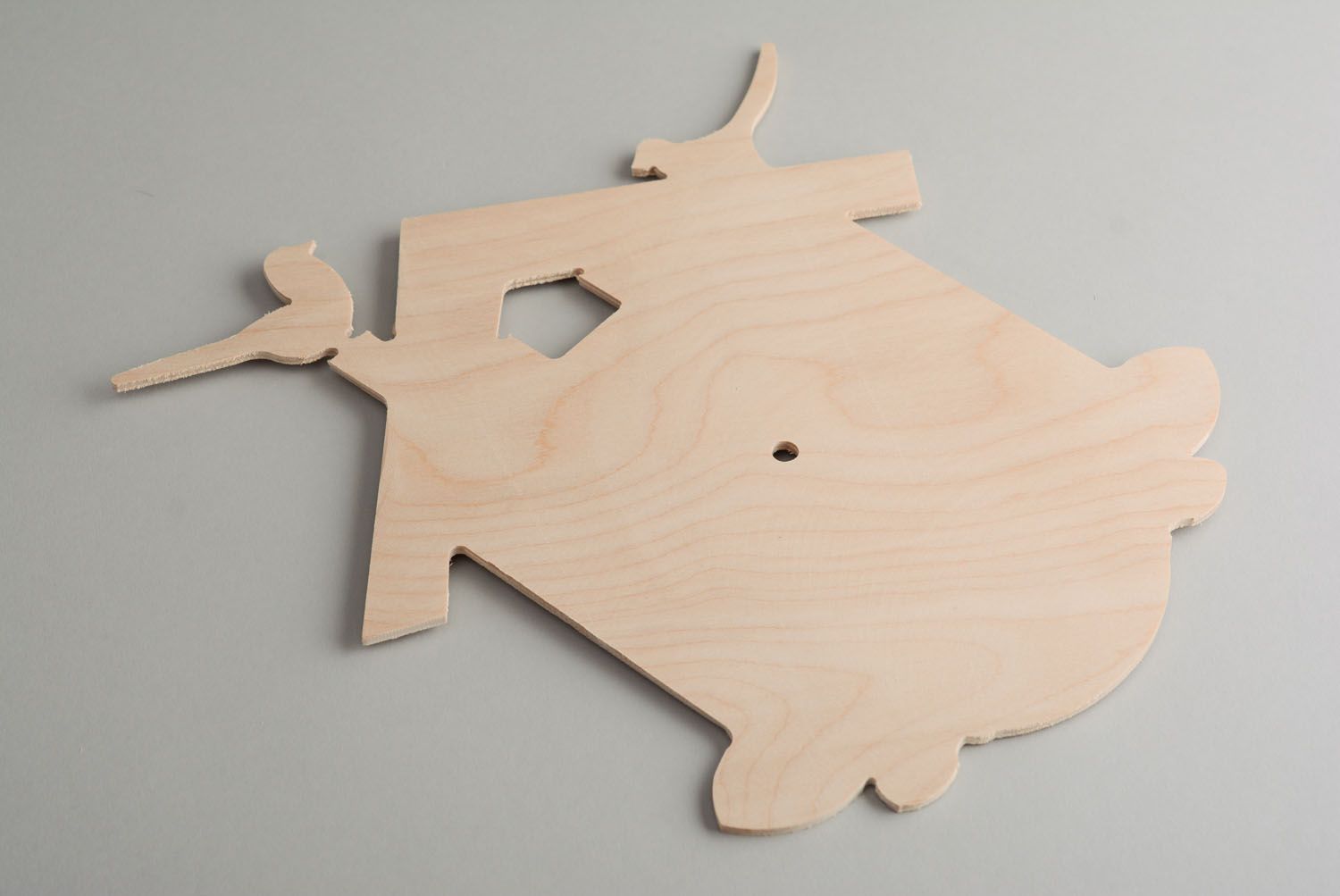 Plywood blank for wall clock photo 2