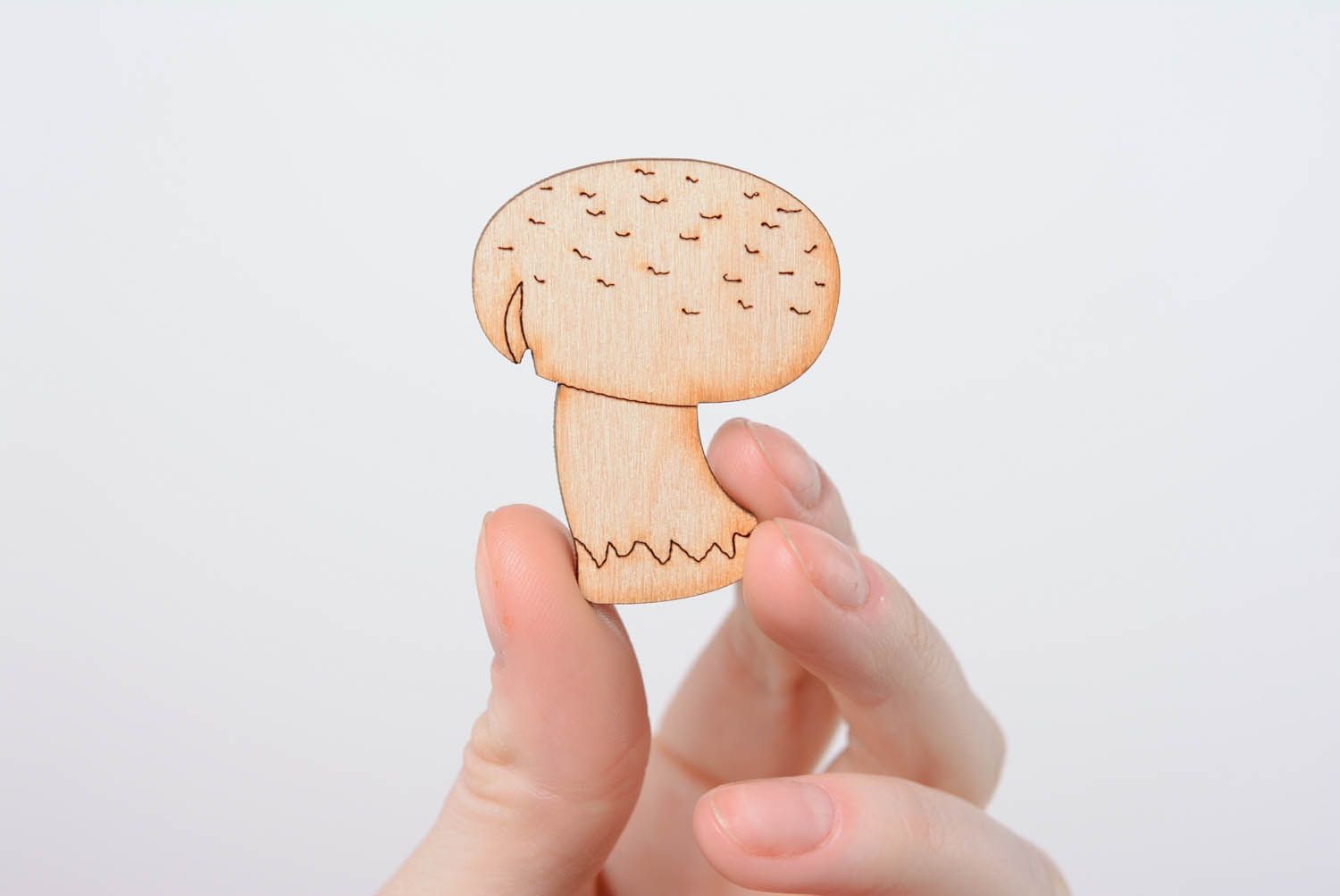 Wooden element with magnet Champignon photo 4