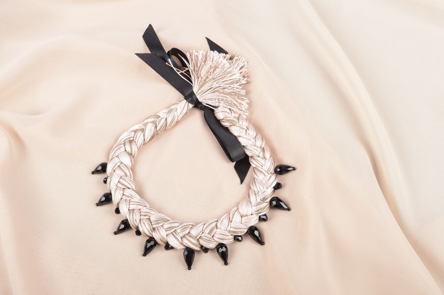 Handmade Damen Halskette Halsschmuck für Damen Schmuck Collier hochwertig foto 5