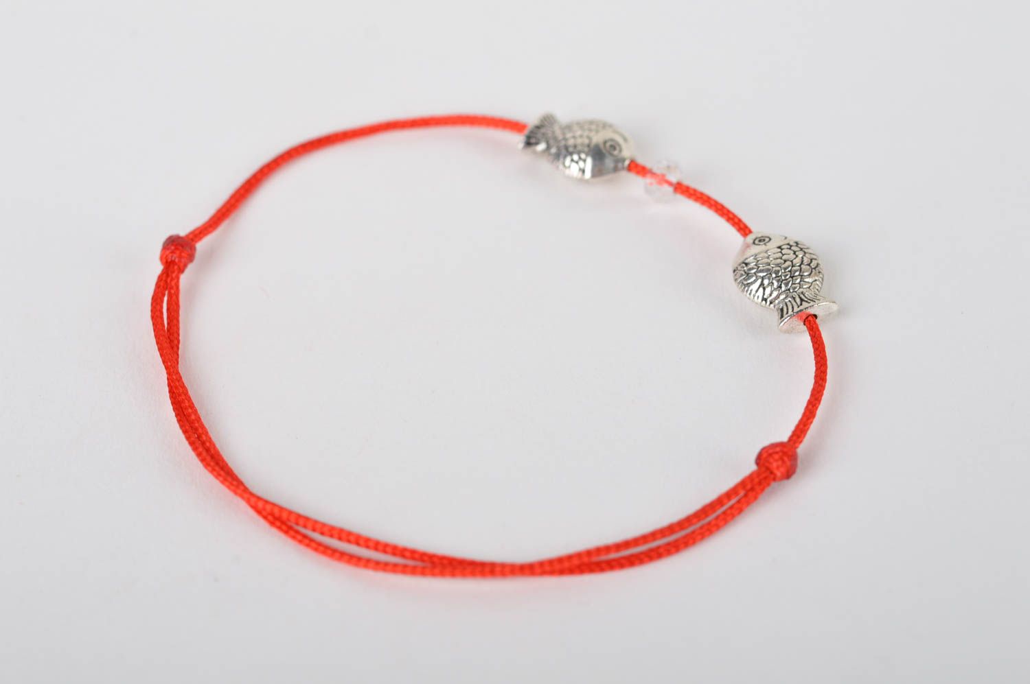 Handmade Schmuck rotes Armband Accessoire für Frauen schönes Armband modisch foto 4