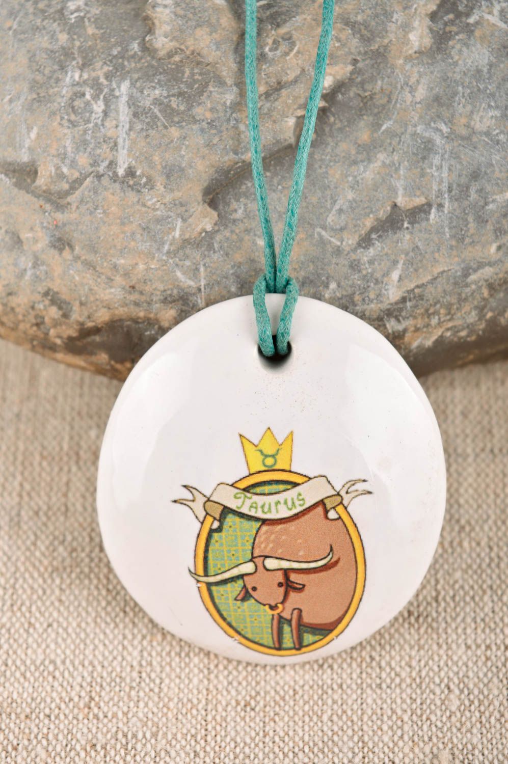 Clay pendant handmade pendant handmade clay pendant clay jewelry gift for girls photo 2