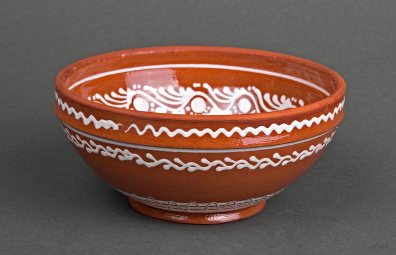 Decorative ceramic bowl photo 1