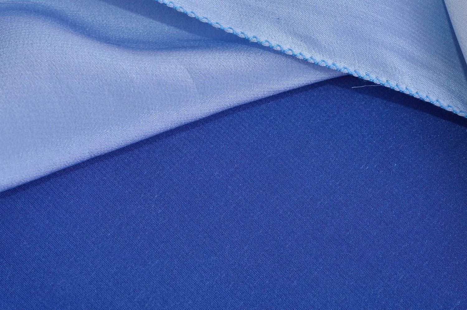 Foulard femme fait main Foulard bleu marine en soie Accessoire de mode  photo 5