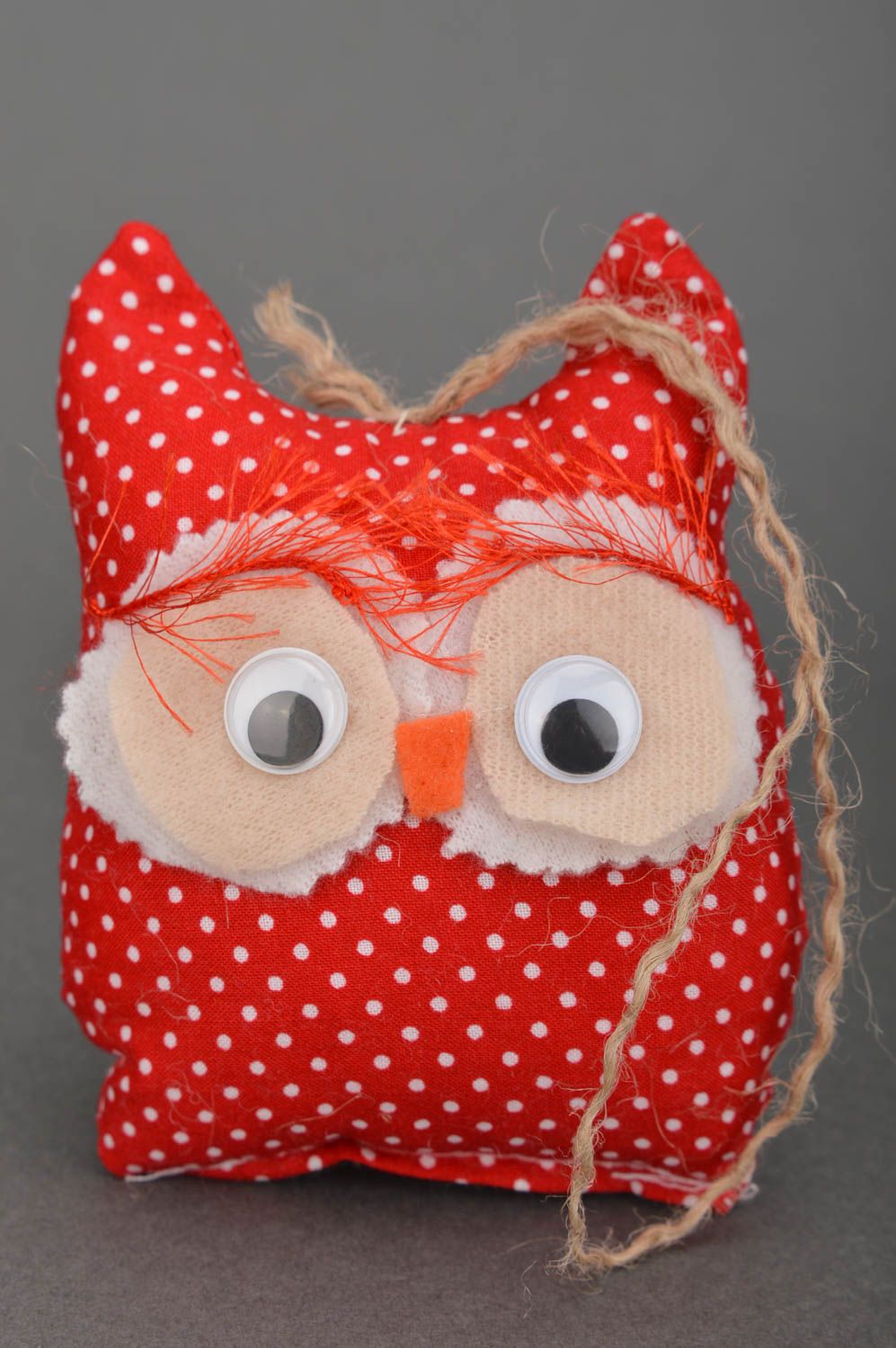 Handmade toy designer toy soft toy owl toy decor ideas unusual gift for baby photo 2