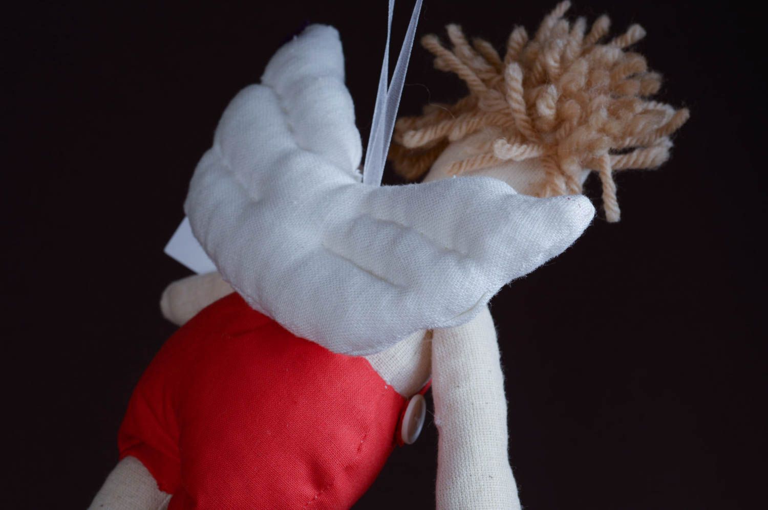 Juguete artesanal muñeco de peluche de tela natural regalo original para niño foto 5