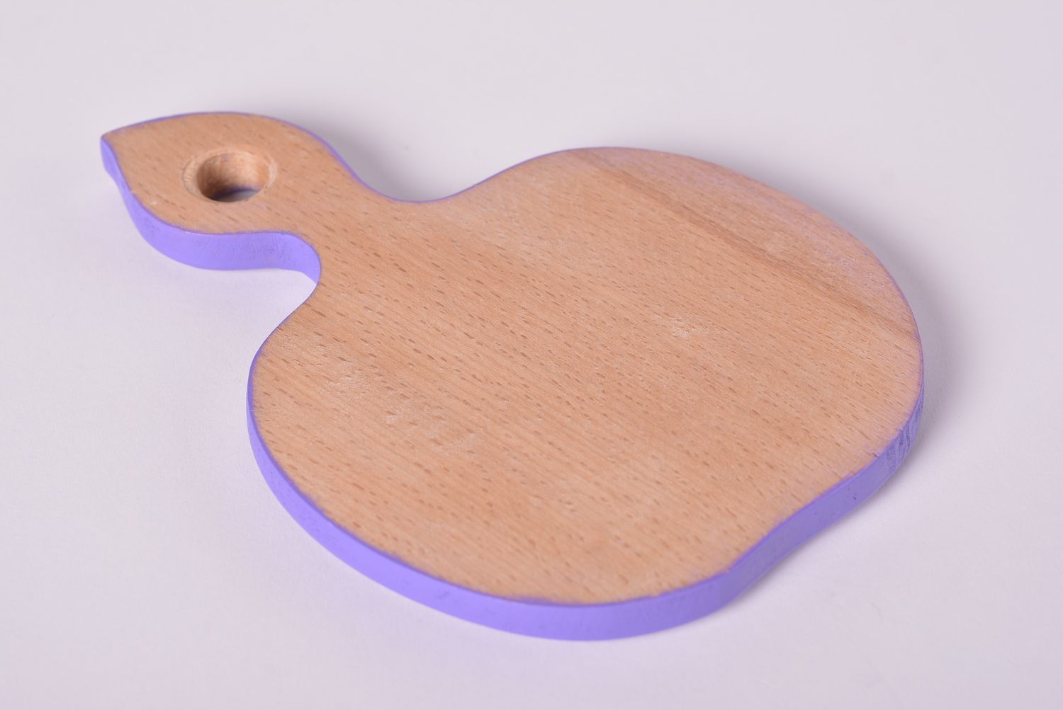 Handmade wooden chopping board wooden spatula kitchen utensils home goods photo 4