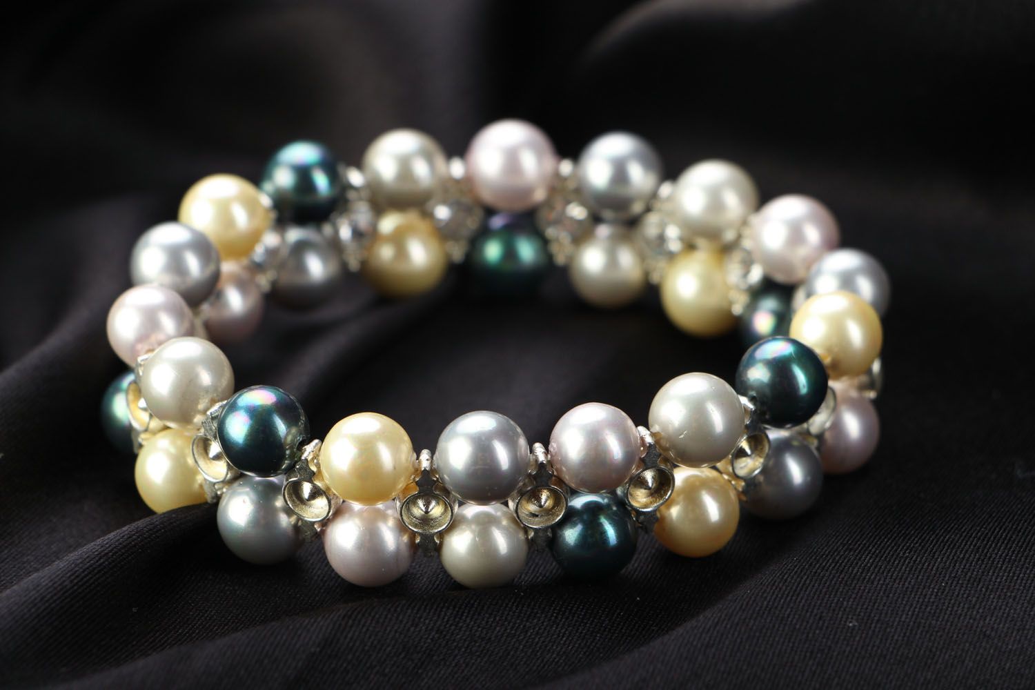 Homemade pearl bracelet photo 1