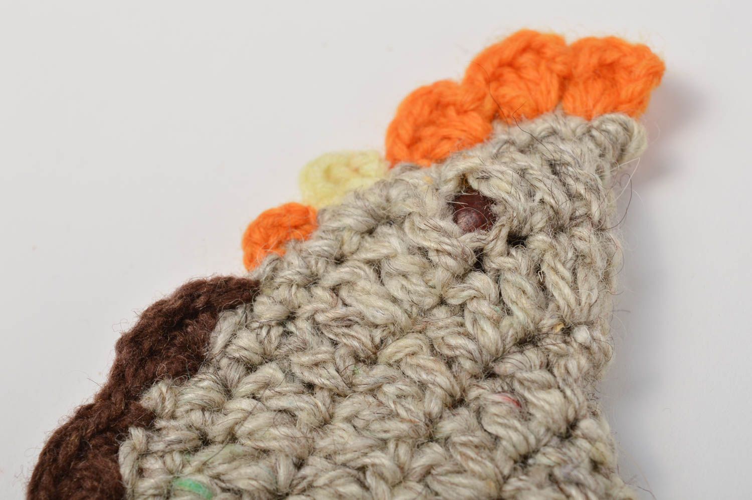 Agarradera al crochet hecha a mano accesorios de cocina textil para el hogar  foto 3
