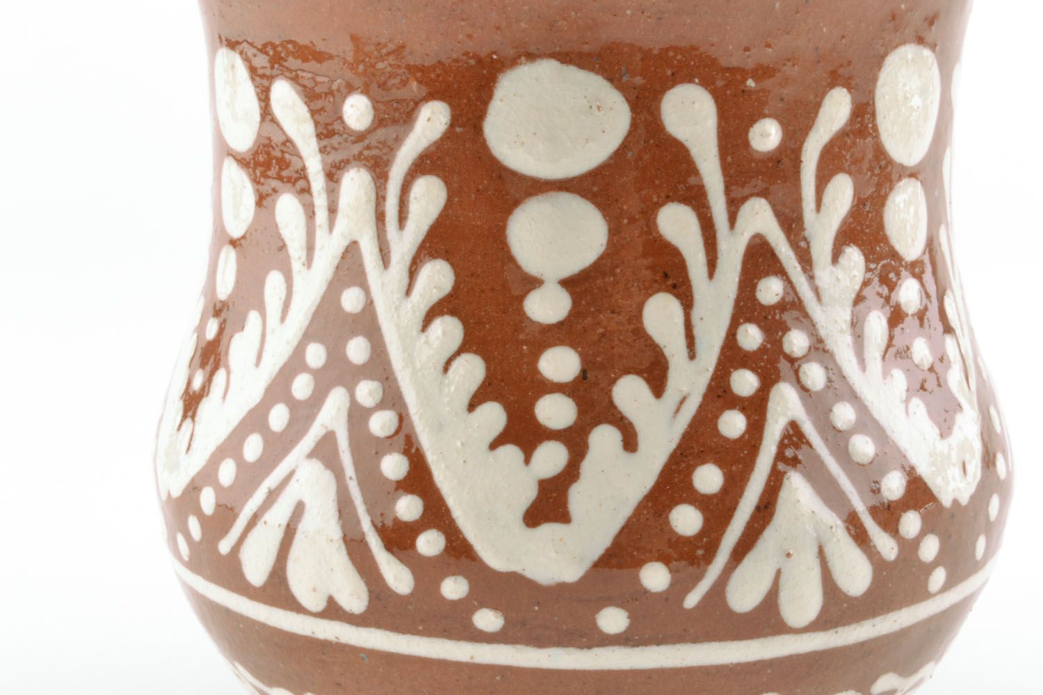 Bemalte Tasse aus Keramik  foto 5