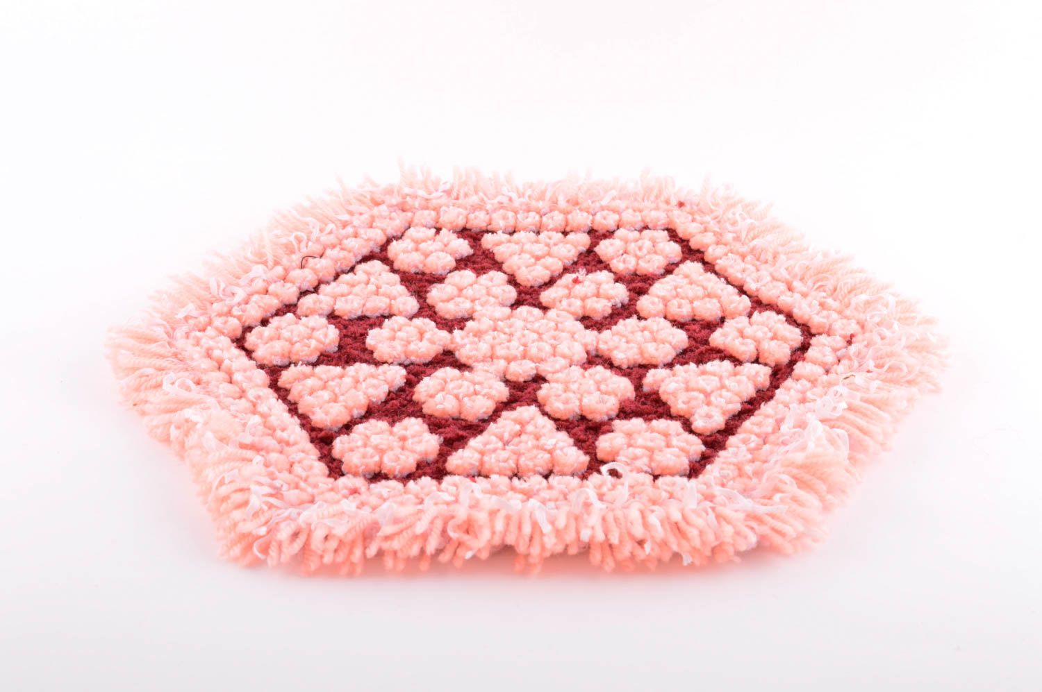 Beautiful handmade woven napkin decorative napkin home textiles table decor idea photo 2