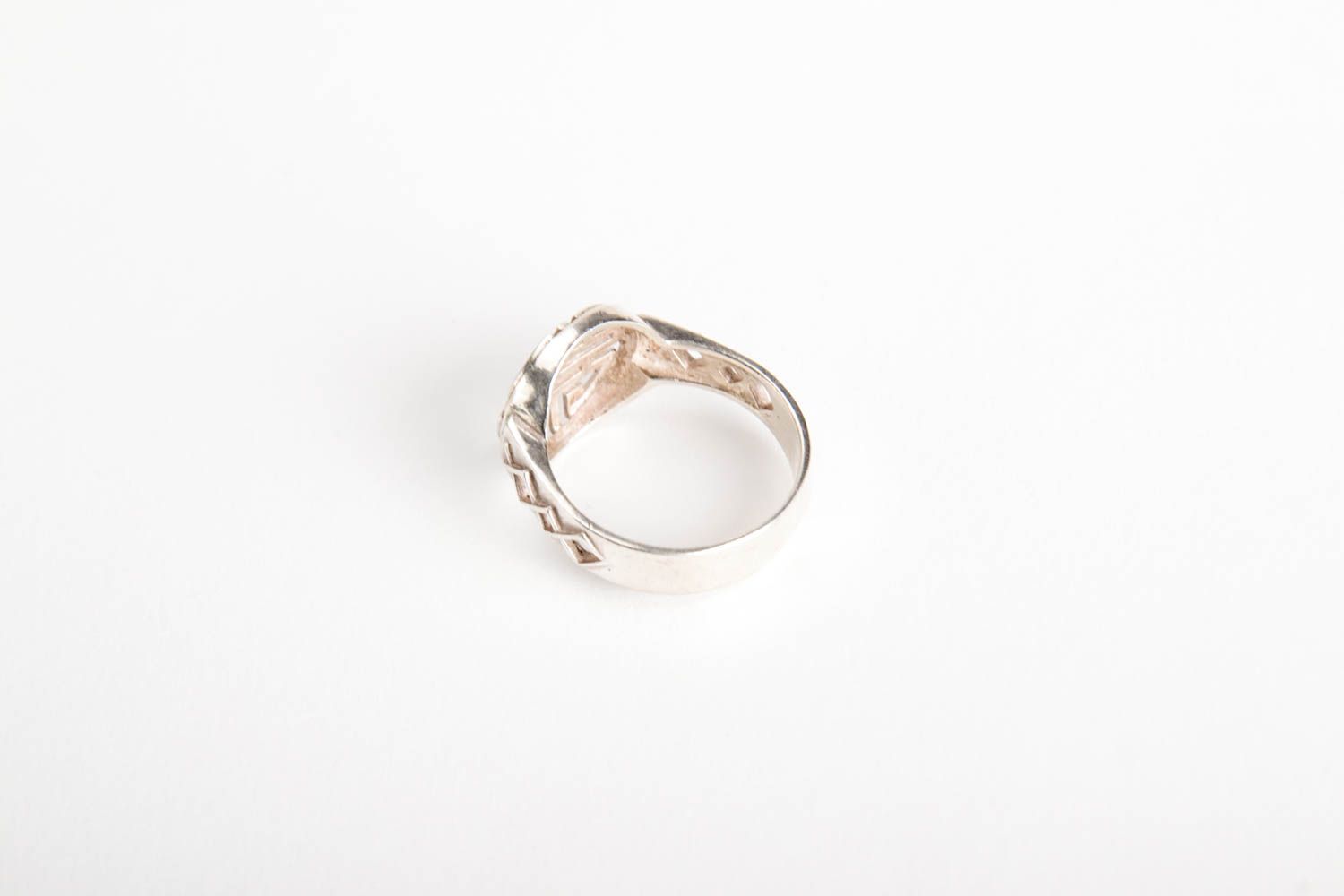 Herrenring Silber Handmade Ring Modeschmuck Designer Accessoires Geschenk Ideen foto 3