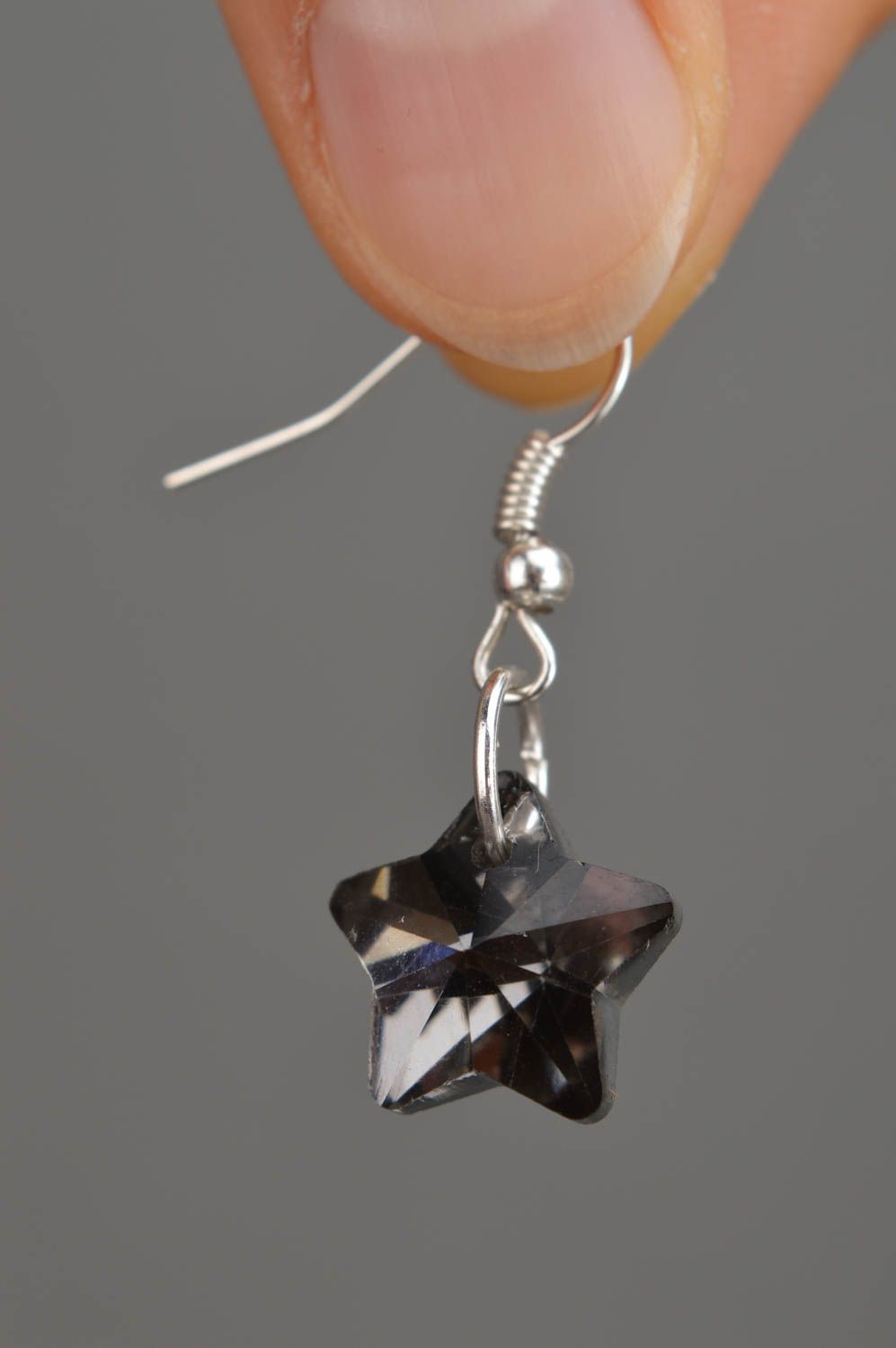 Handmade earrings crystal jewelry earrings with charms fashion jewelry photo 4