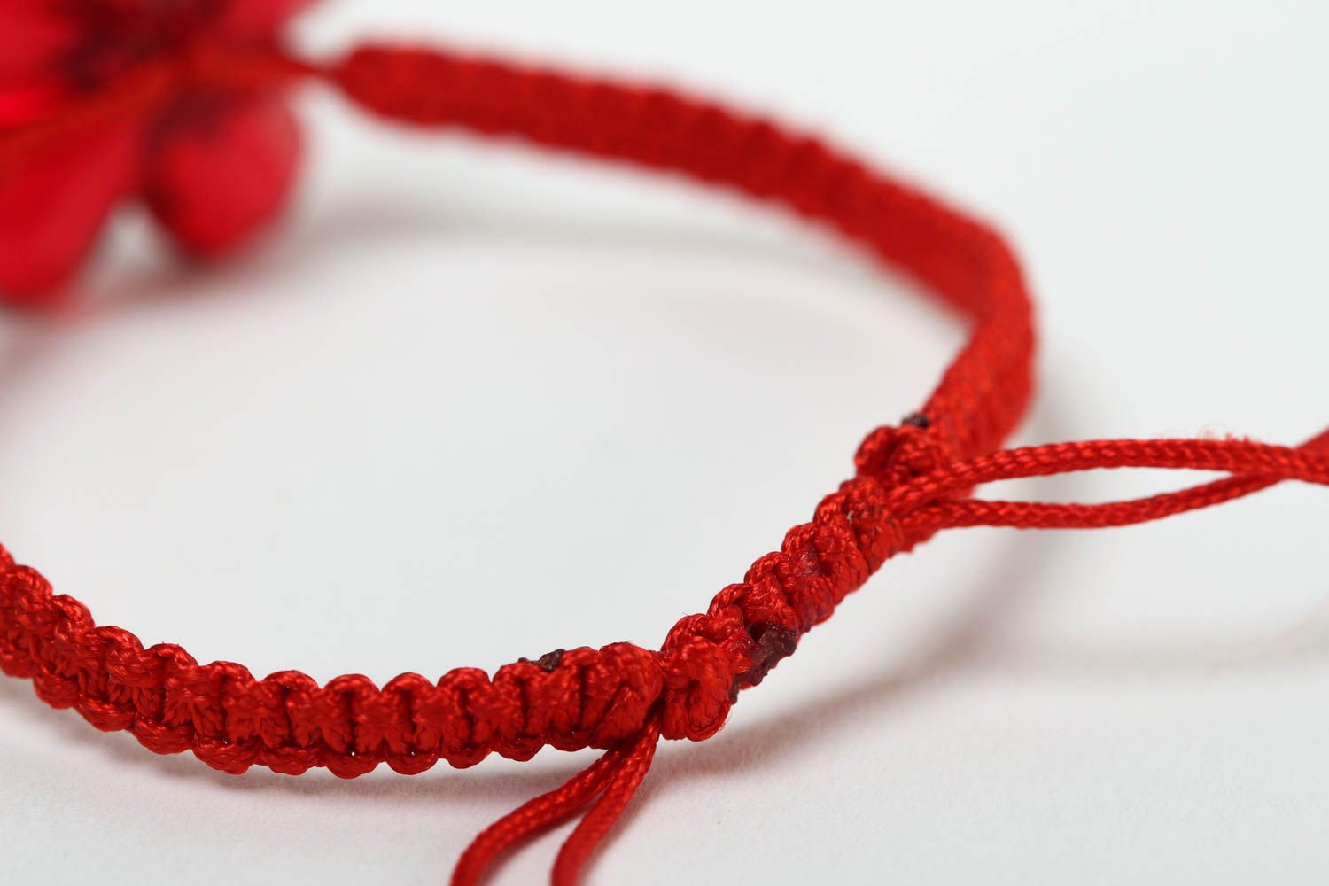 Stylish handmade textile bracelet woven thread bracelet fashion trends photo 4