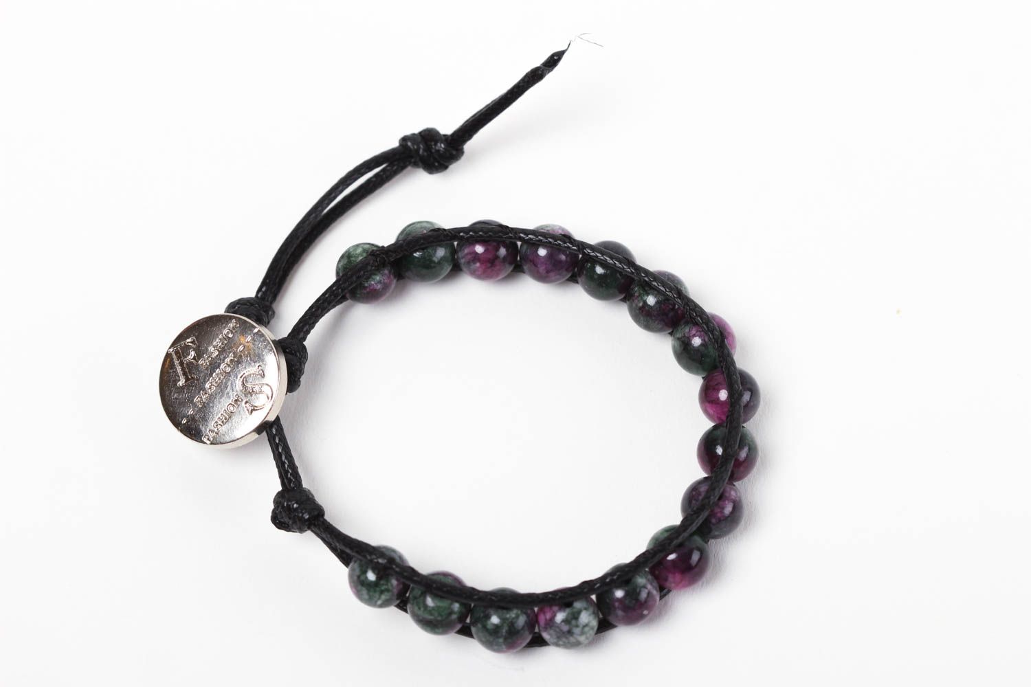 Handmade tourmaline stone bracelet fashion bracelet jewelry with natural stones photo 2