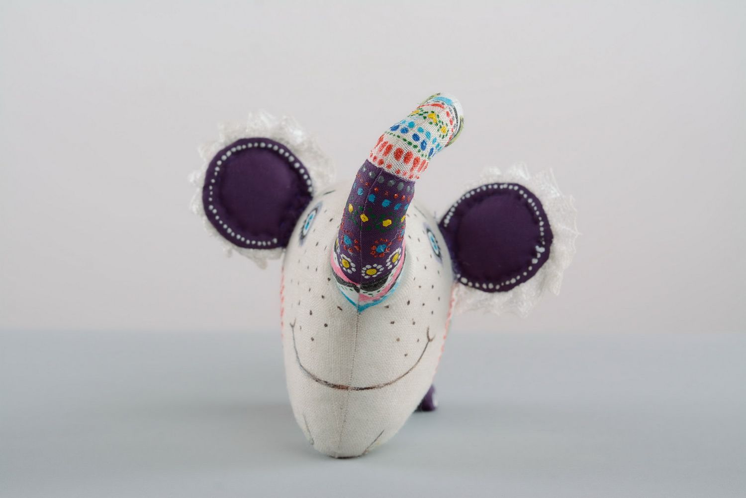 Handmade Spielzeug Elefant foto 3