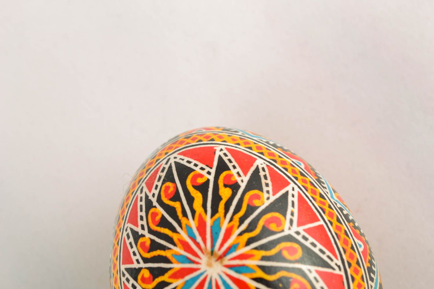 Пасхальное яйцо расписанное анилиновыми красками фото 3