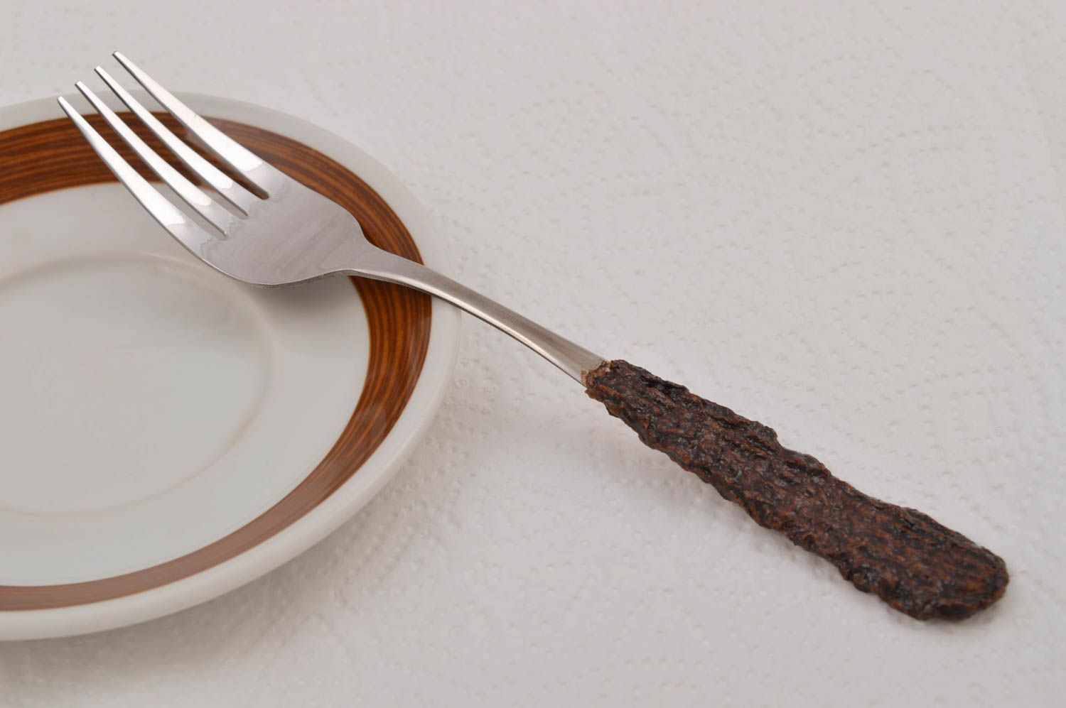 Handmade fork designer spork metal cutlery designer kitchen utensils gift ideas photo 1