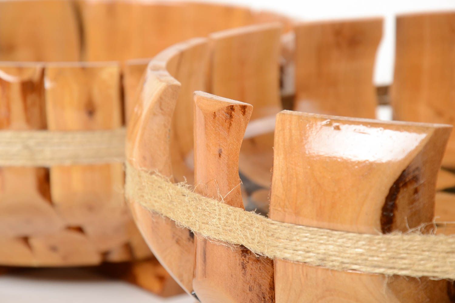Handmade Zucker Behälter Holzdose rund Küchen Accessoires Geschenk für Frau  foto 3