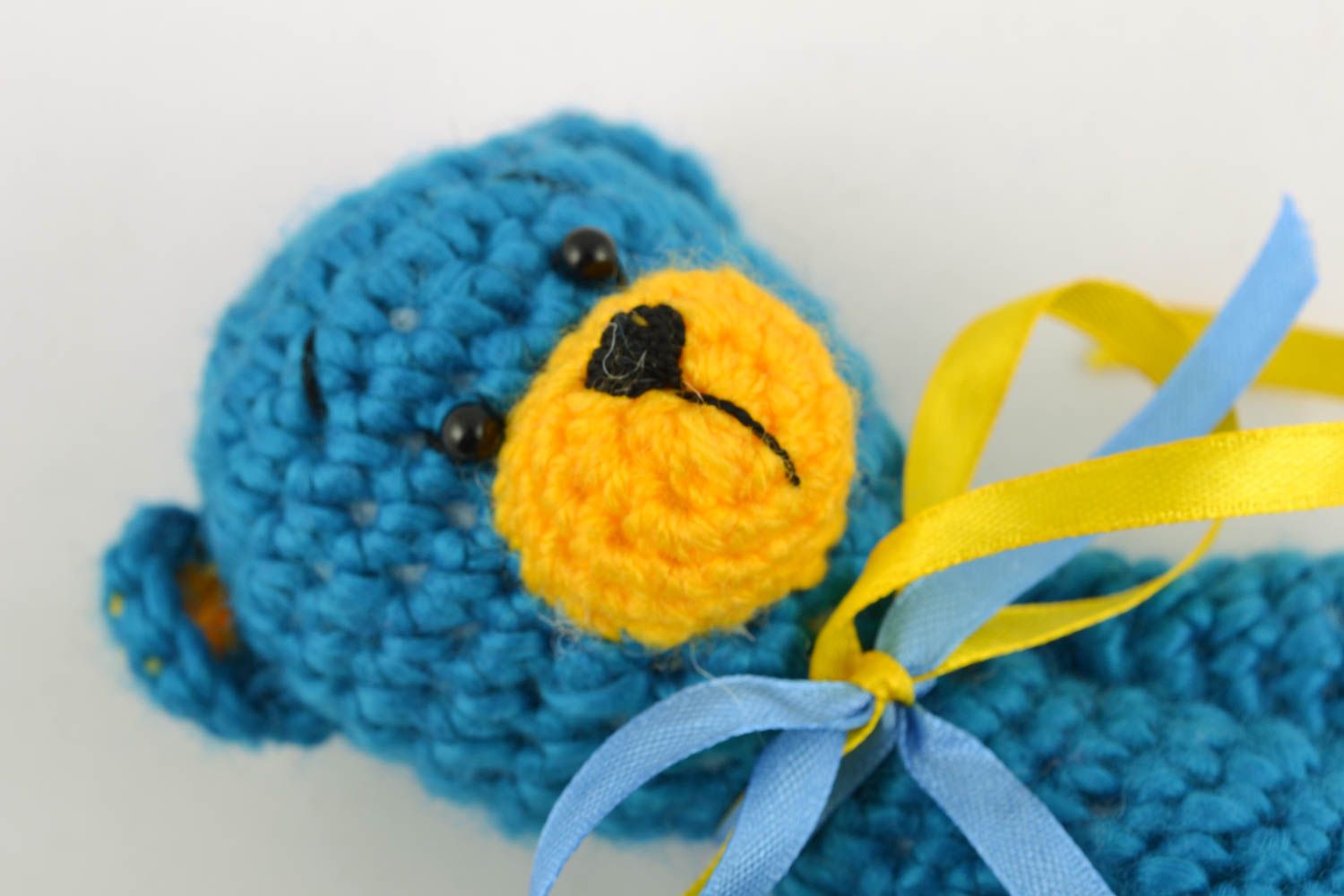 Homemade crochet toy Bear photo 3