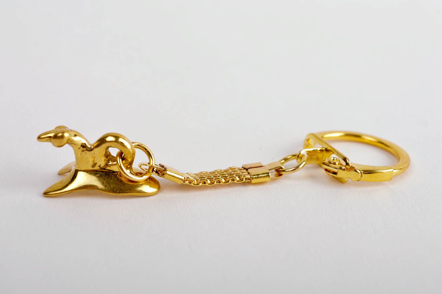 Unusual handmade metal keychain cool keyrings handmade accessories buy a gift photo 2