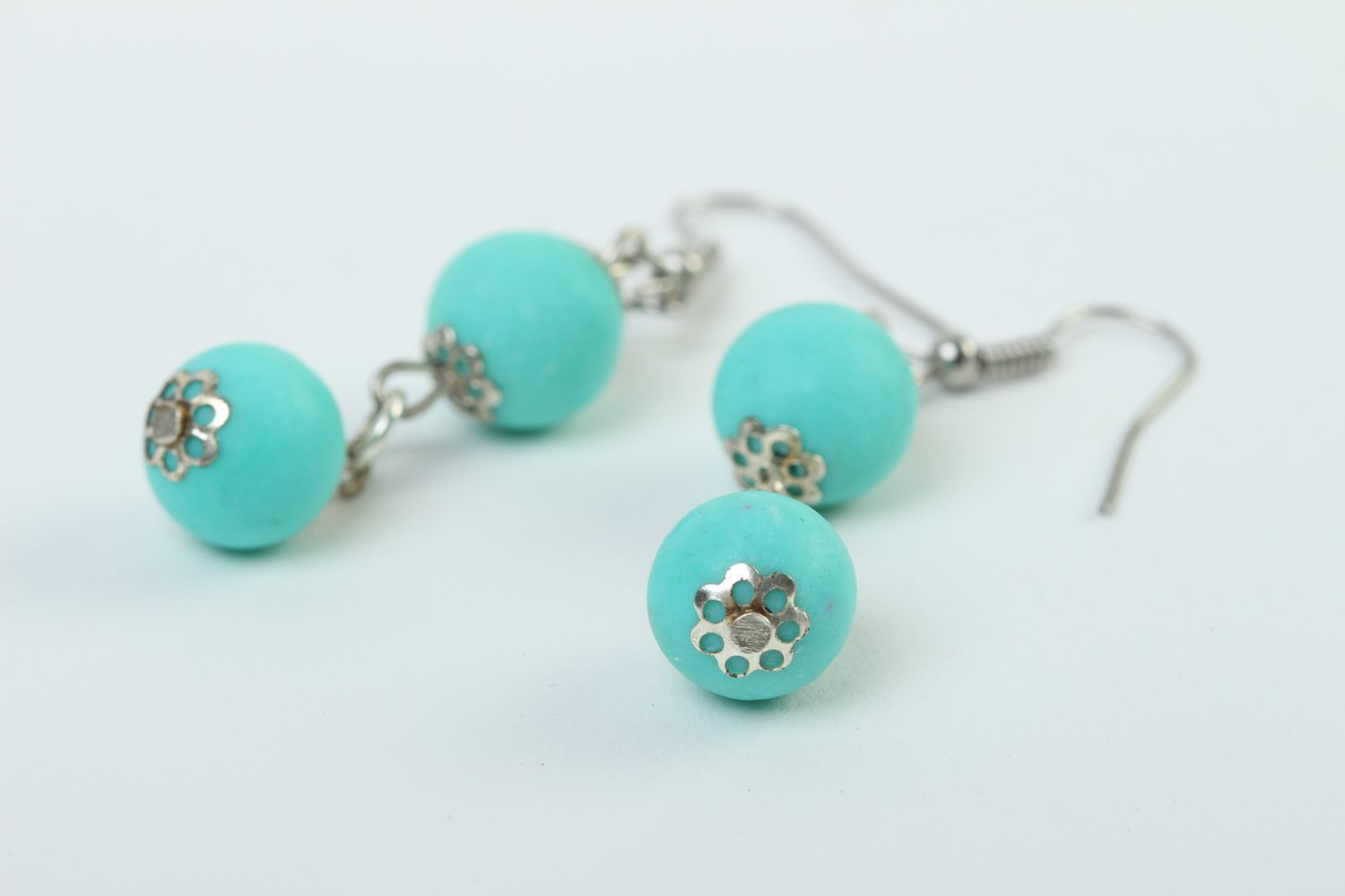 Handmade long earrings designer stylish earrings cute jewelry for gift photo 3