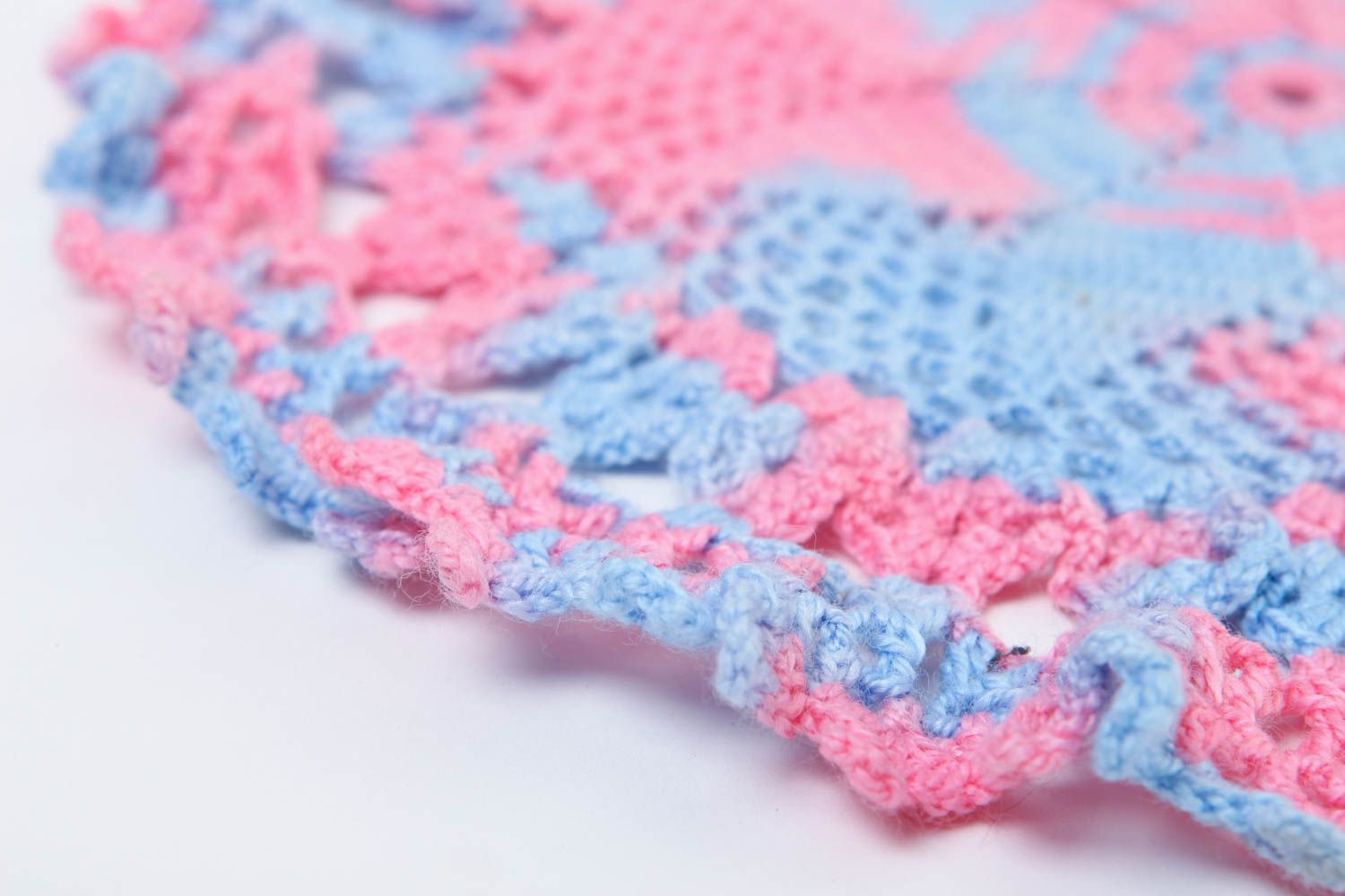 Handmade crochet napkin lace napkin decorative napkin homemade home decor photo 4