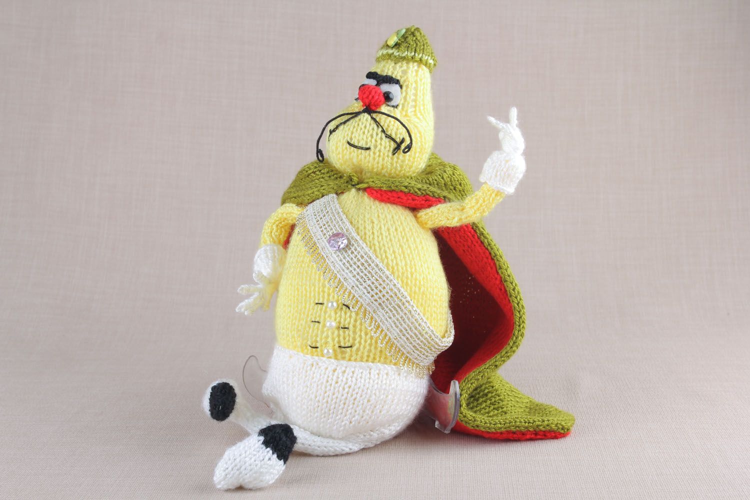 Crochet toy Fat Gentleman photo 4